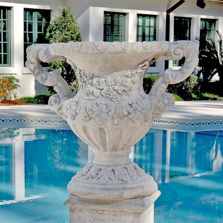 DESIGN TOSCANO Elysee Palace Baroque-style Architectural Garden Urn Statue NE50307